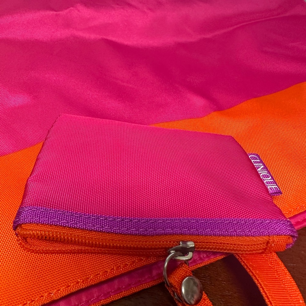 Beach bag or cute tote! Clinique. Never been used.